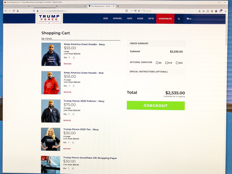 8/19/2020 MAGA Shopping