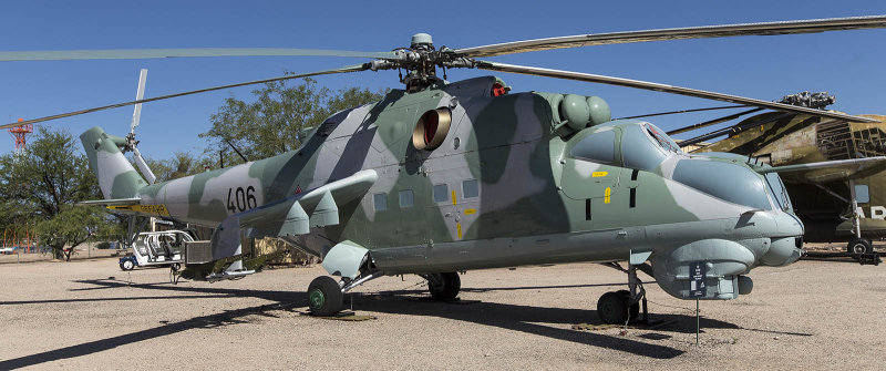 Mil Mi-24D Hind-D Attack Helicopter
