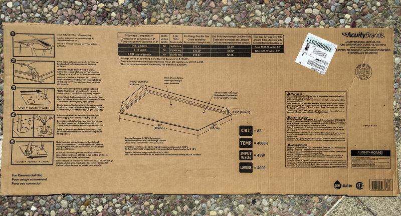 Lithonia Lighting 2GTL4 2' x 4' LED troffer