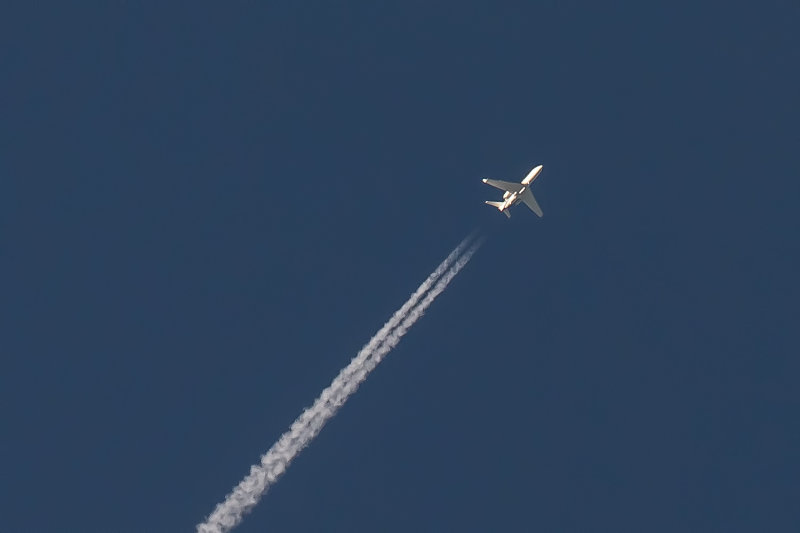 9/23/2020  Gulfstream IV at 41,000 ft.