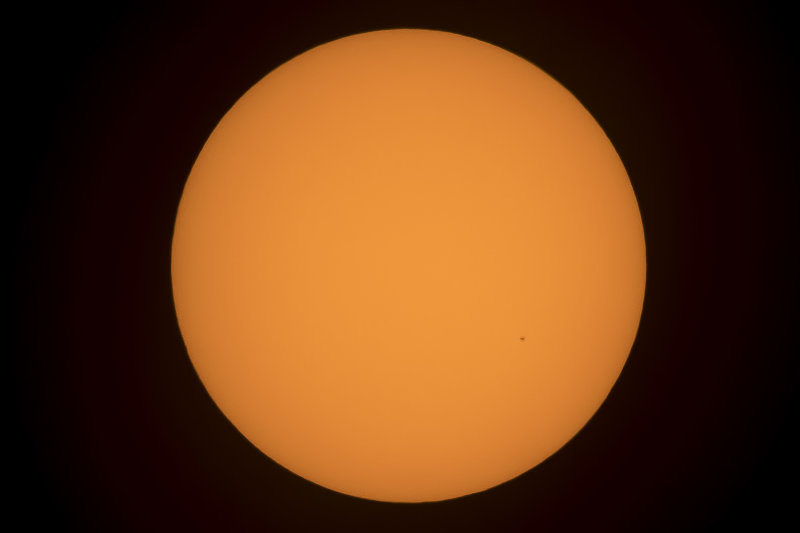 10/21/2020 The Sun has a spot