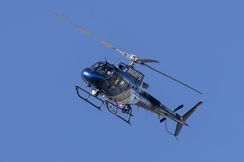 12/18/2020  San Jose Police Dept Airbus Helicopters H125 (Eurocopter AS350 B3) (Aerospatiale) Ecureuil AStar #8459  N408PD