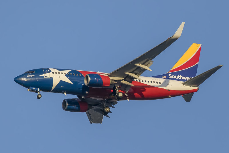 12/26/2020  Southwest Airlines Boeing 737-7H4 #36637  Lone Star One  N931WN