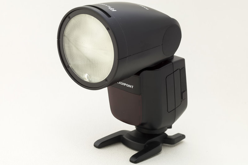 (Godox V1c)  Flashpoint Zoom Li-on X R2 TTL On-Camera Round Flash Speedlight For Canon  