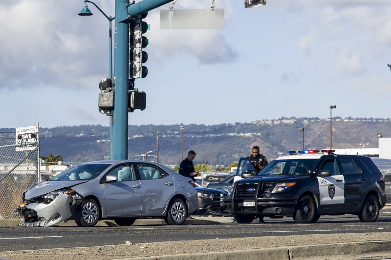 10/22/2021 Looks like an accident on the corner of 98th Ave and Airport Access Road