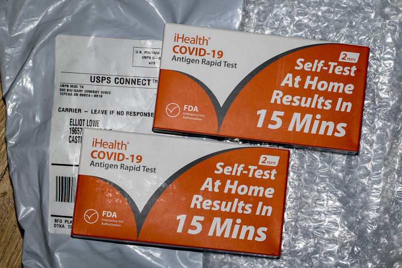2/9/2022  Just received my Covid-19 tests in the mail today.