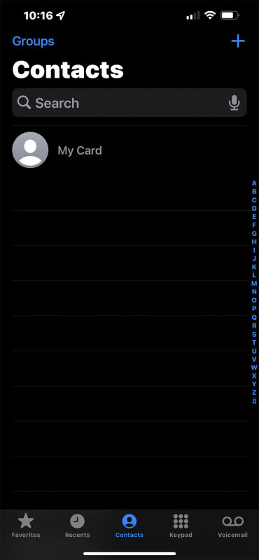 5/10/2022  Lost all of my Contacts on my iPhone 13 Pro Max