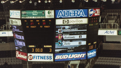 Chicago Blackhawks vs. San Jose Sharks - December 28, 2002