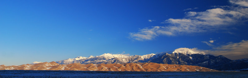 overview of the Great Sand Dunes National Park