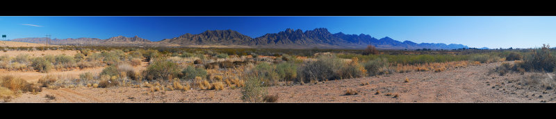 Organ Mountain Panorama