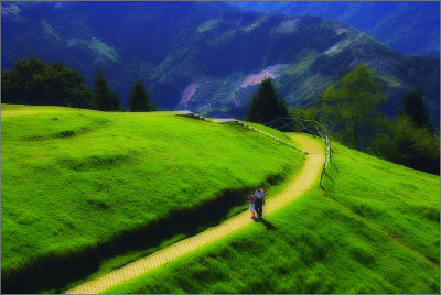 meandering..