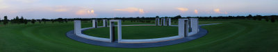Aggie Bonfire Memorial Panoramic View