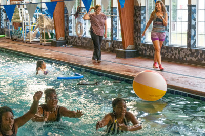 Swimming at the Duke Center For Living Pool (78)