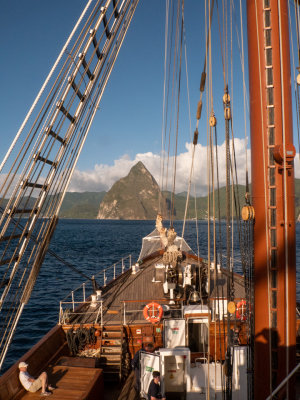 The Pitons of St. Lucia 