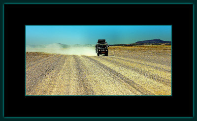 DIGITAL PAINTINGS FROM PHOTOS = THE LONG WAY THRU NAMIBIA 2004