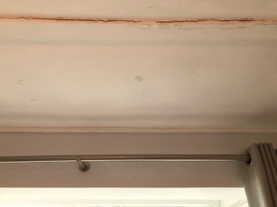 Leak into front bedroom