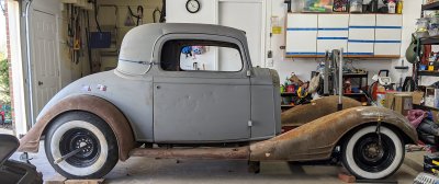 Joe Toniettos 1933 Pontiac Sport Coupe