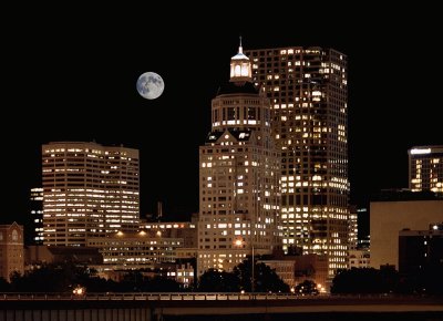 Moon Over Hartford