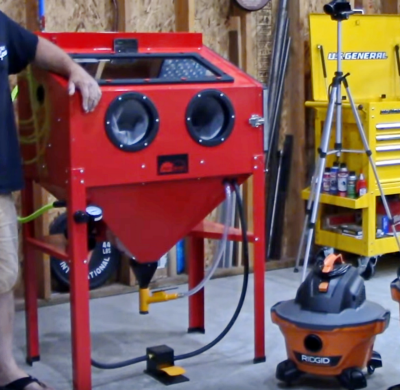 Rick's Garage YouTube Channel - Tacoma Co Blast Cabinet Upgrades - Photo 2