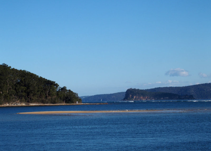 Sandbank off Ettalong