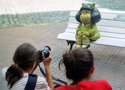 Photographing Mafalda