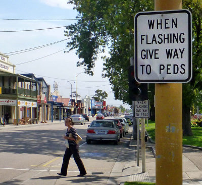 Warning to Flashers