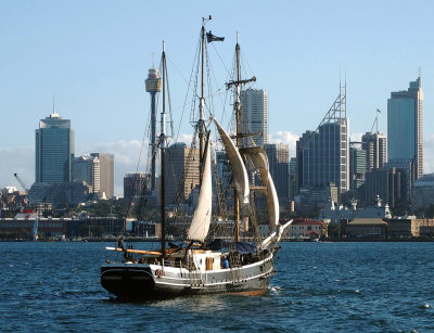 Sydney Harbour - the busy bit