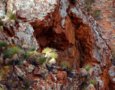 Small rocky cave