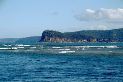 Brisbane Water bar – and Lion Island