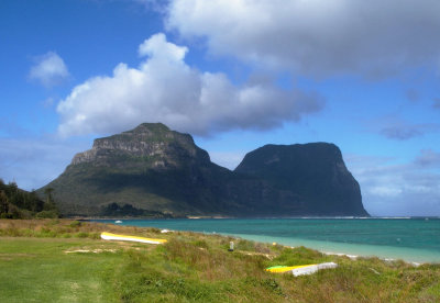 Mt Lidgbird and Mt Gower