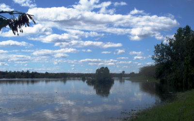 Hawkesbury River in Flood