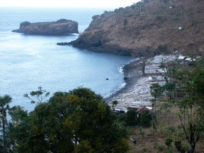 From the coast road, NE Bali