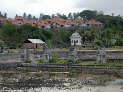 Remains of water palace at Ujung
