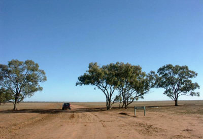 Entrance to  Willandra National Park