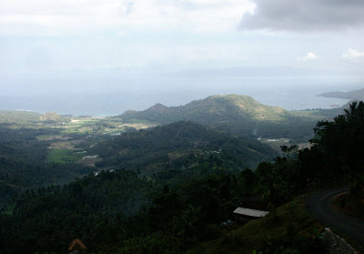 Looking towards Manggis