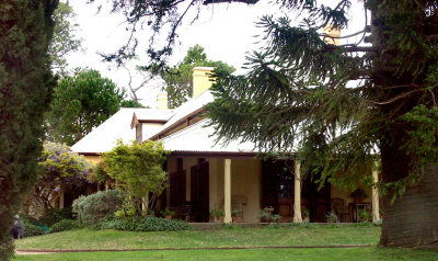 Big verandah, Lanyon homestead