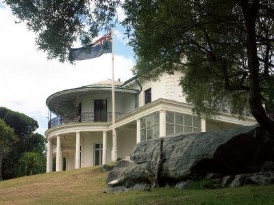 Strickland House from the walking track .......