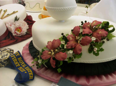 Prize-winning cake