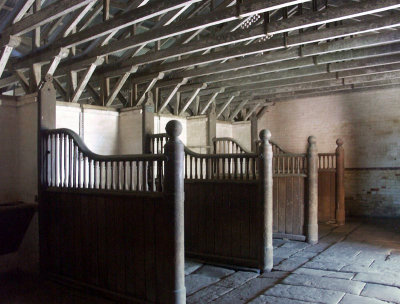 Interior of Rouse Hill stables