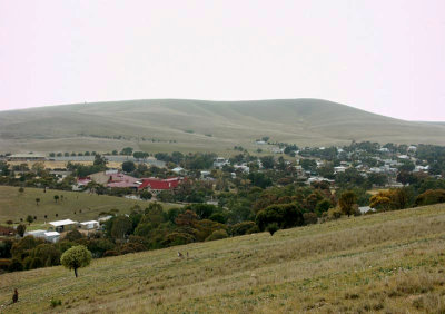 View over Burra township