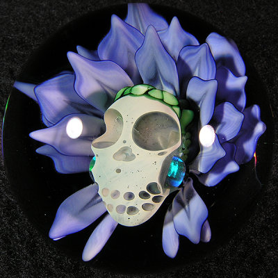 One of my fav Snoddy collabs where John added opal earrings to the skull!