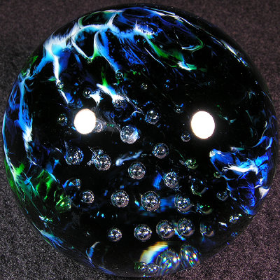 Glass Eye Studio with Ro Purser: Cisco Bubbles Size: 2.08 Price: SOLD 