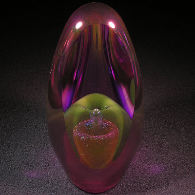#575: Youghiogheny Glass, Missile Minded Size: 2.75 W x 6.00 H Price: $160