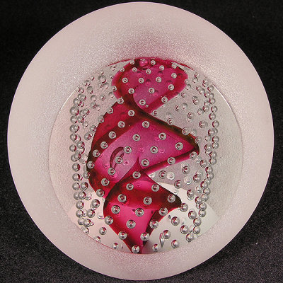 Ruby Raindrops Size: 2.92 W x 2.74 H Price: SOLD
