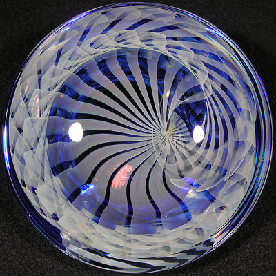 #589: Angell Glass, Heavenly Shine Size: 3.81 W x 2.06 H Price: $90