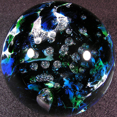 Glass Eye Studio with Ro Purser: Cisco Bubbles Size: 2.17 Price: SOLD 