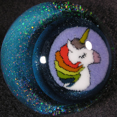 George Beck, Unicorn Dust Size: 1.63 Price: SOLD 