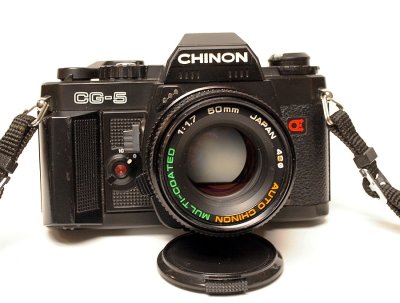 Chinon CG-5 and Images near Home