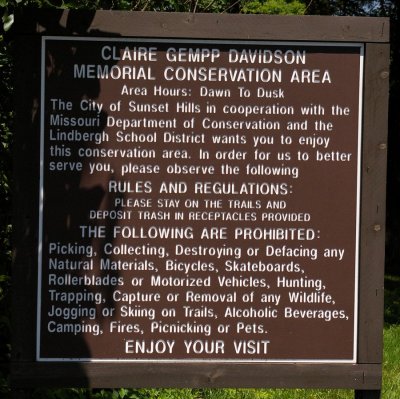Claire Gempp Davidson Conservation Area June 13