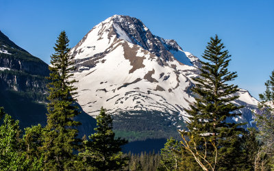Mount Jackson in Glacier National Park